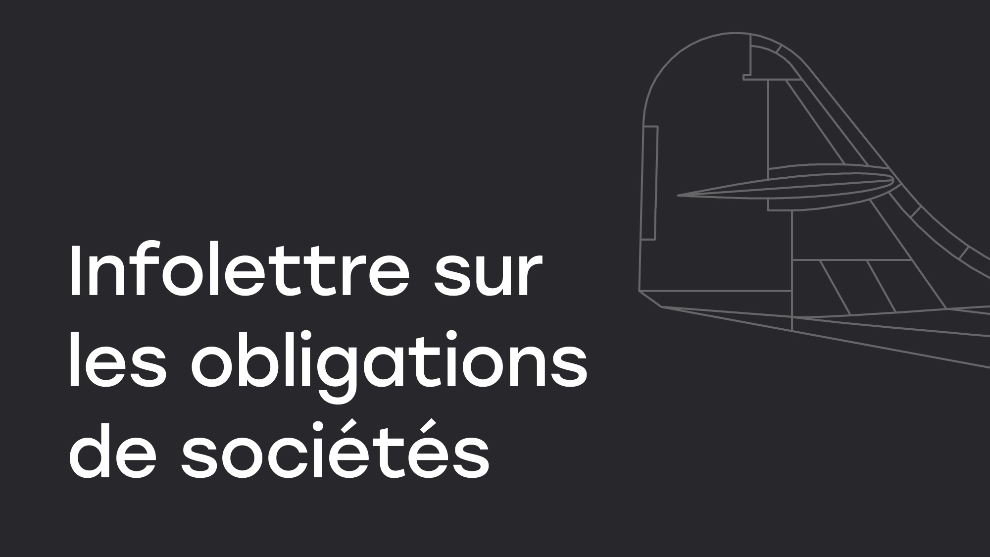 Obligations de société Infolettre